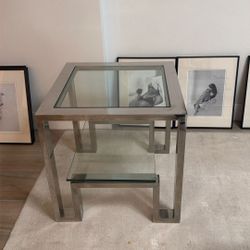 Z Gallerie Duplicity End Table -$ 300 MOVING SALE 