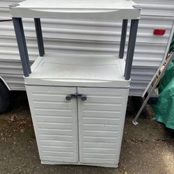 Outdoor Resin Storage Cabinet