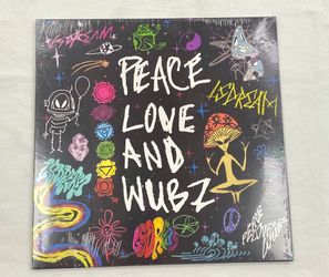 Sealed LSDREAM Peace Love and Wubz Vinyl Record (WAKAAN Limited Edition)