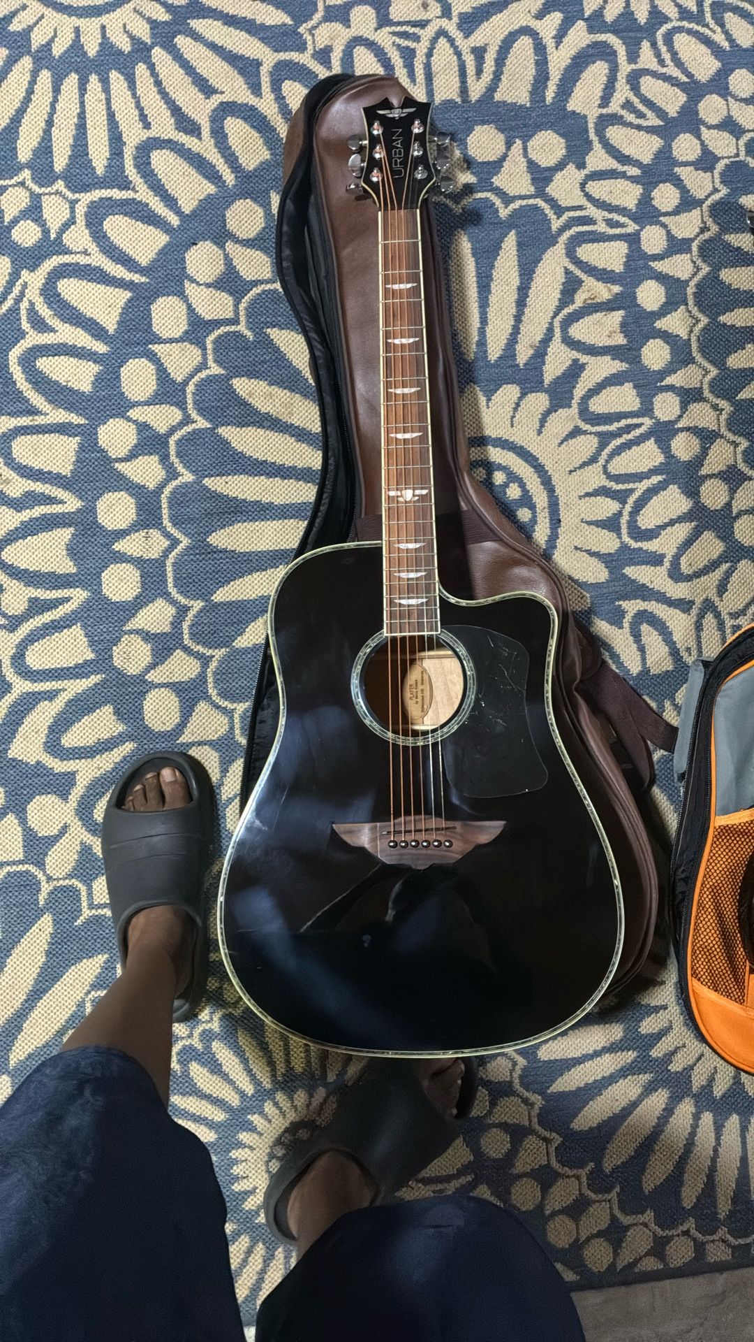 Acoustic Guitar With Case