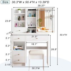 Vanity color blanco