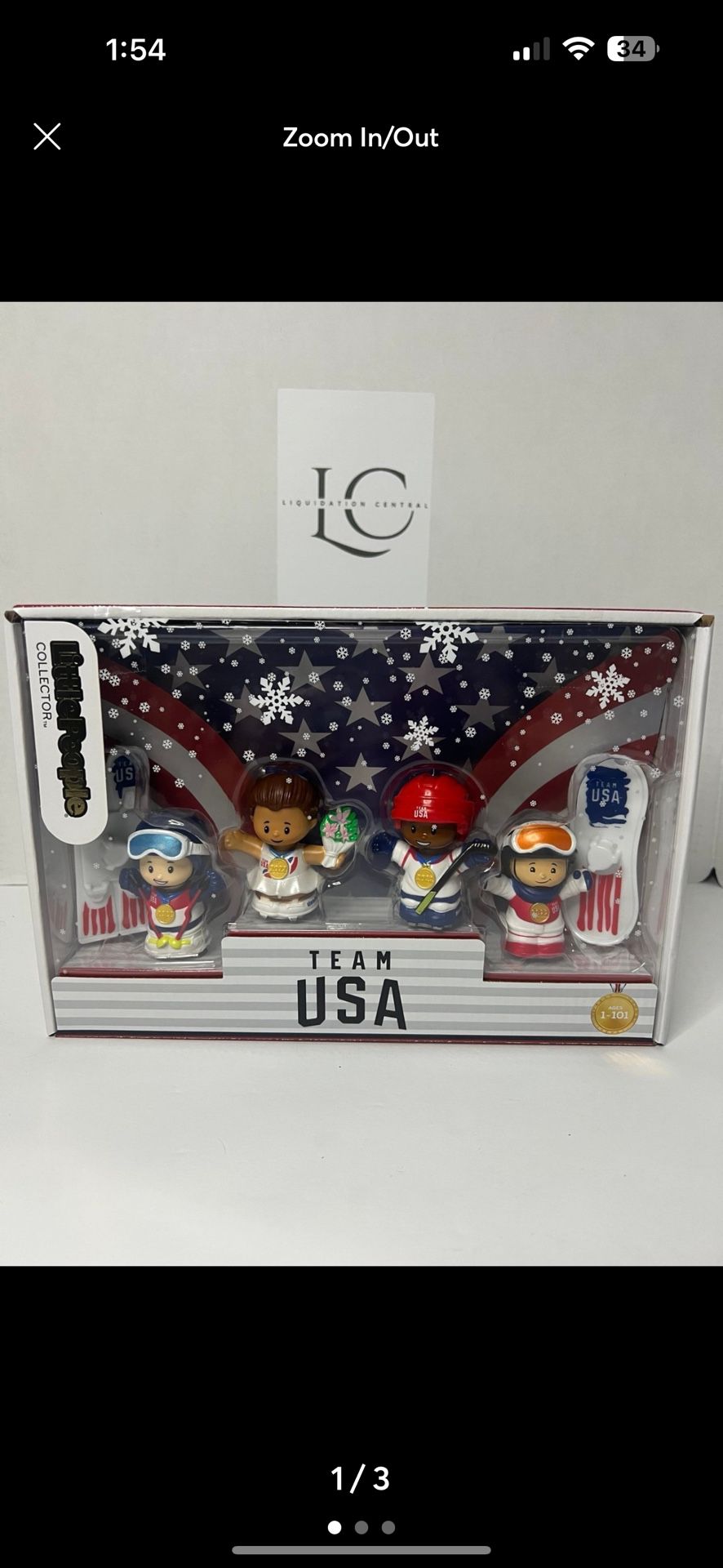 Little People Collector Team USA Winter Sports Special Edition Set
