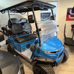 2025 Voyager Patriot 4-Passenger Lifted 72-Volt Street Legal LSV Golf Cart