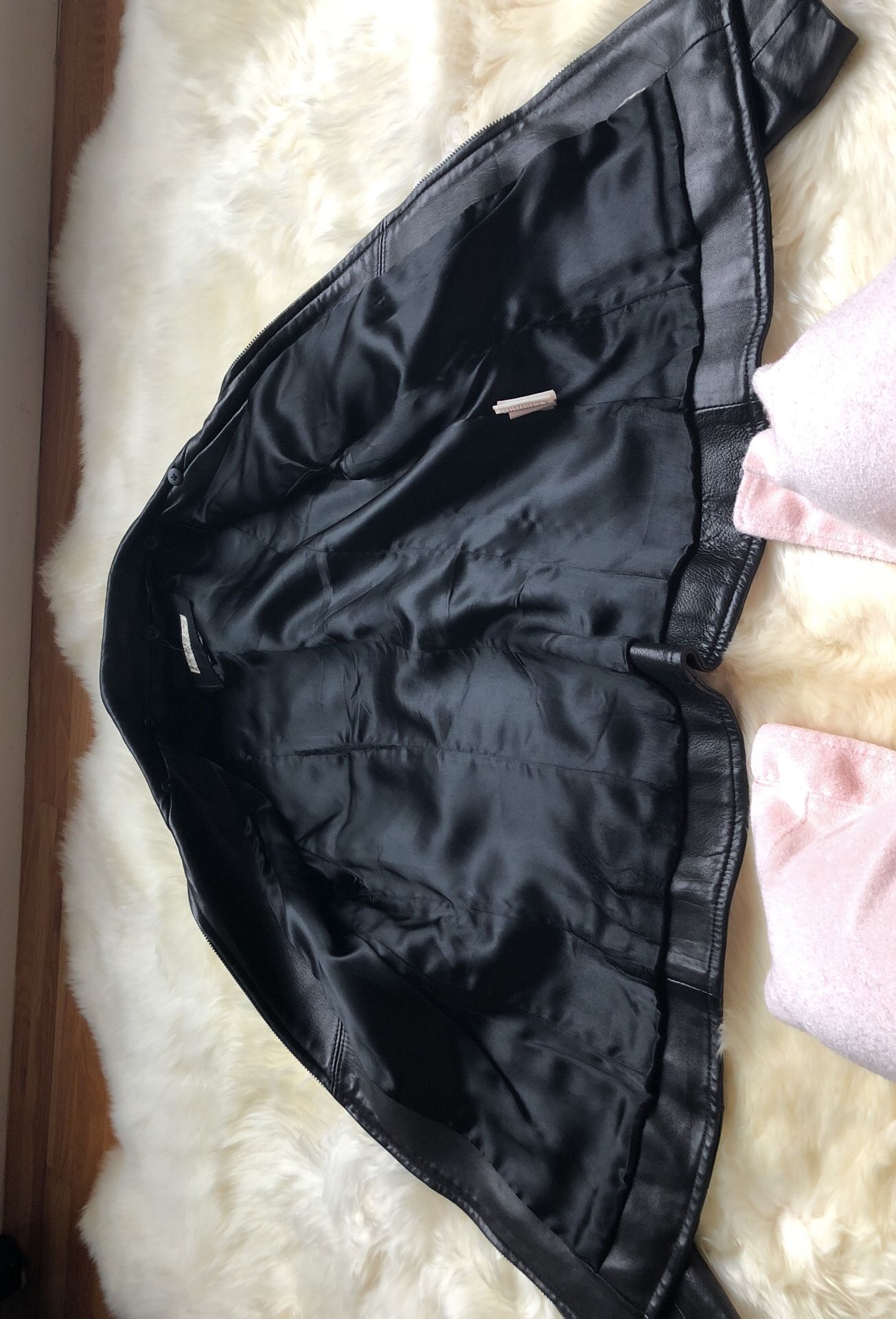 BeBe leather jacket. Size small