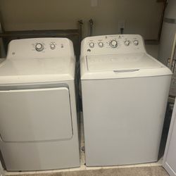 GE Washer & Dryer Set 300 For Both 