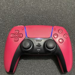 Red Ps5 Controller