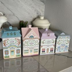 Lenox Spice Village Canisters