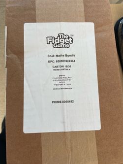 Fidget Game Math Bundle