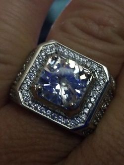 Men's wedding engagement promises ring size 9.0