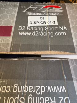 D2 Racing Lowering springs