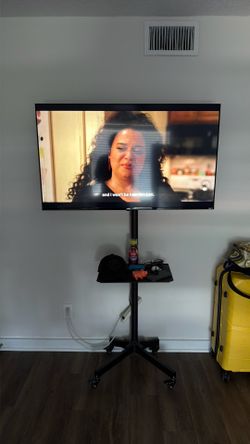50in 4k Onn tv with stand