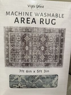 Washable rug