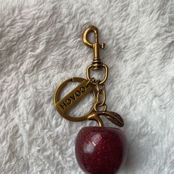 Coach Apple charm