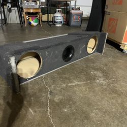 Custom Speaker Box For 2 10” Subs
