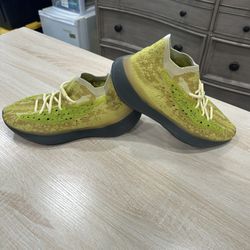 Adidas Yeezy Boost 380 Hylte Size 10 Sneakers Neon Green