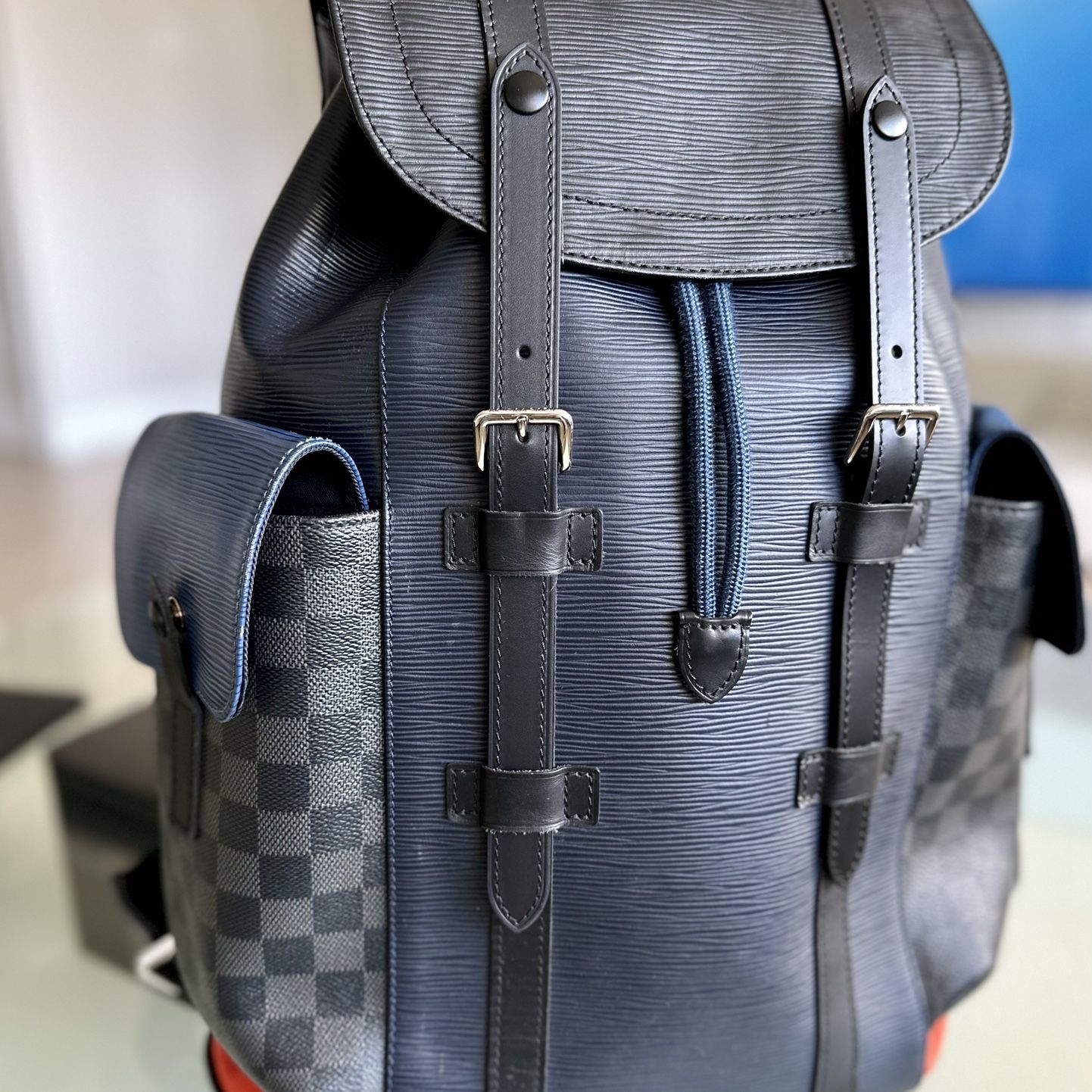 Louis Vuitton Christopher Slim Backpack