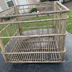 Vintage Mason Dairy Heavy Metal Milk Crate