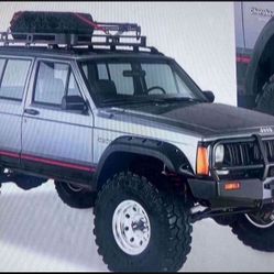 Fender flare set for Jeep Cherokee