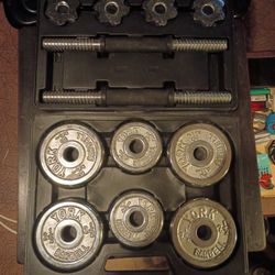  Chrome Dumbbells 