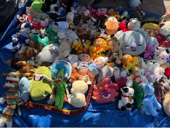 130 plush plushie stuffed toys