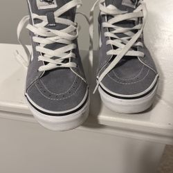 Gray High Top Vans