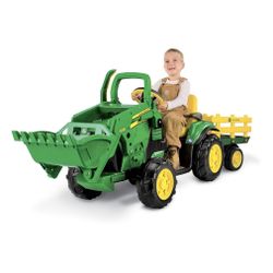 Peg Perego John Deere Ground Loader 12V Ride-On Brand New In Box 