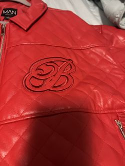 Brand New Nice Leather Red Jacket Brand New 