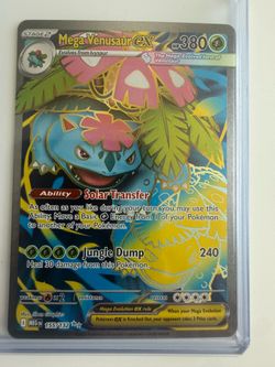 Pokemon Mega Venusaur ex Ultra Rare #155/132