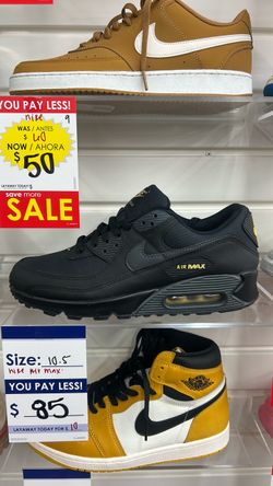 Nike Air Max 90 Black Gold Sneakers