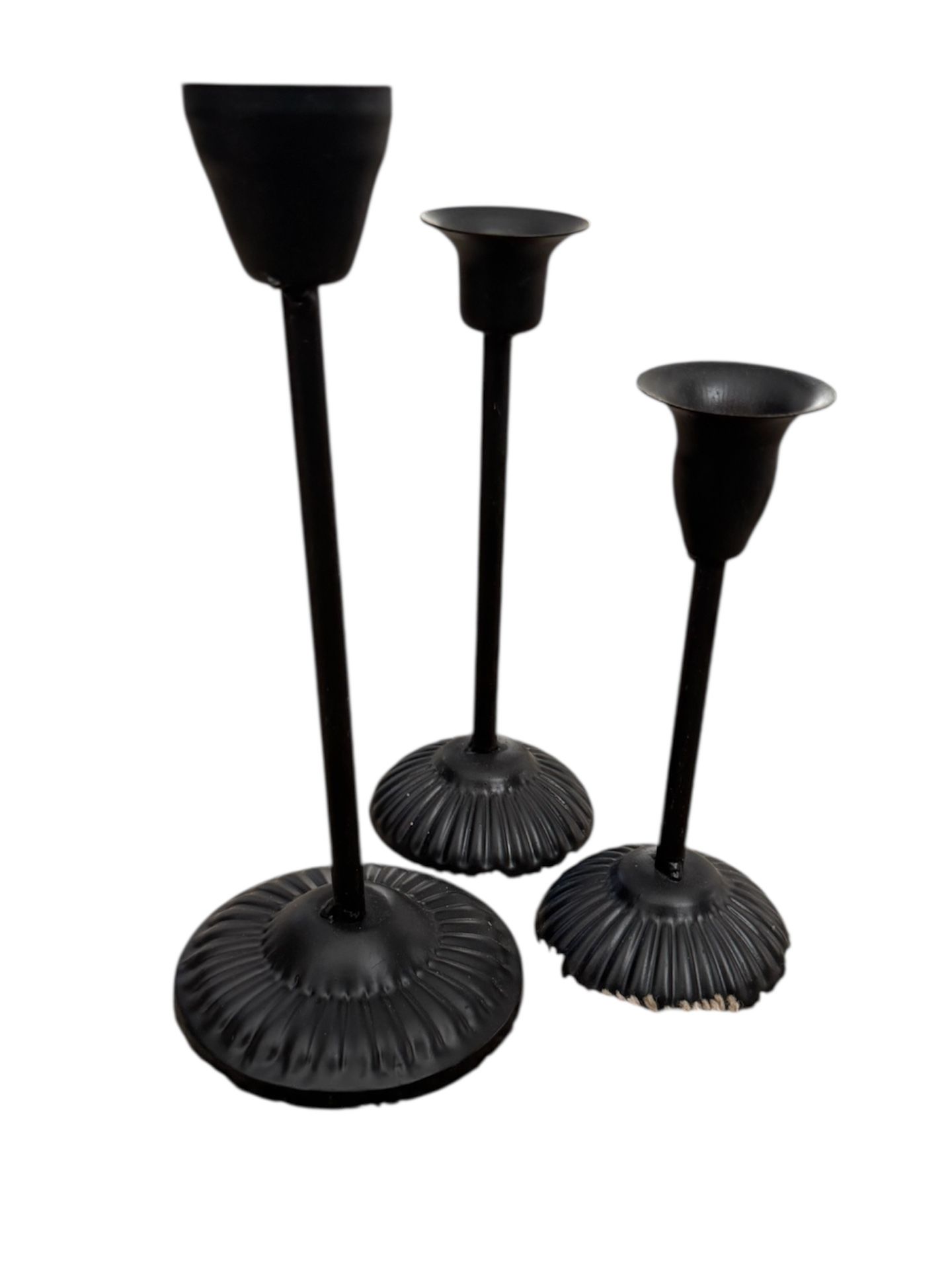 Black Candle Stick Holder 