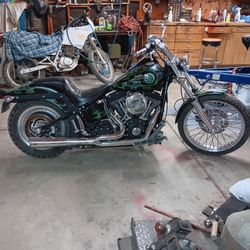 Custom harley night train