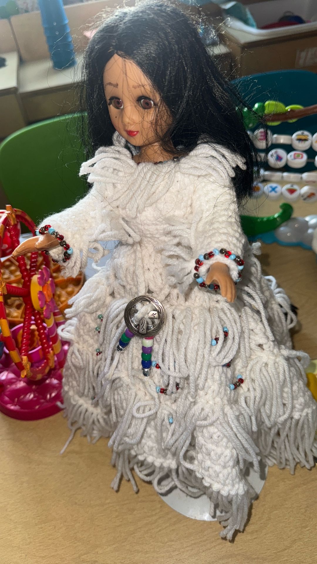 Indian Doll With Stand