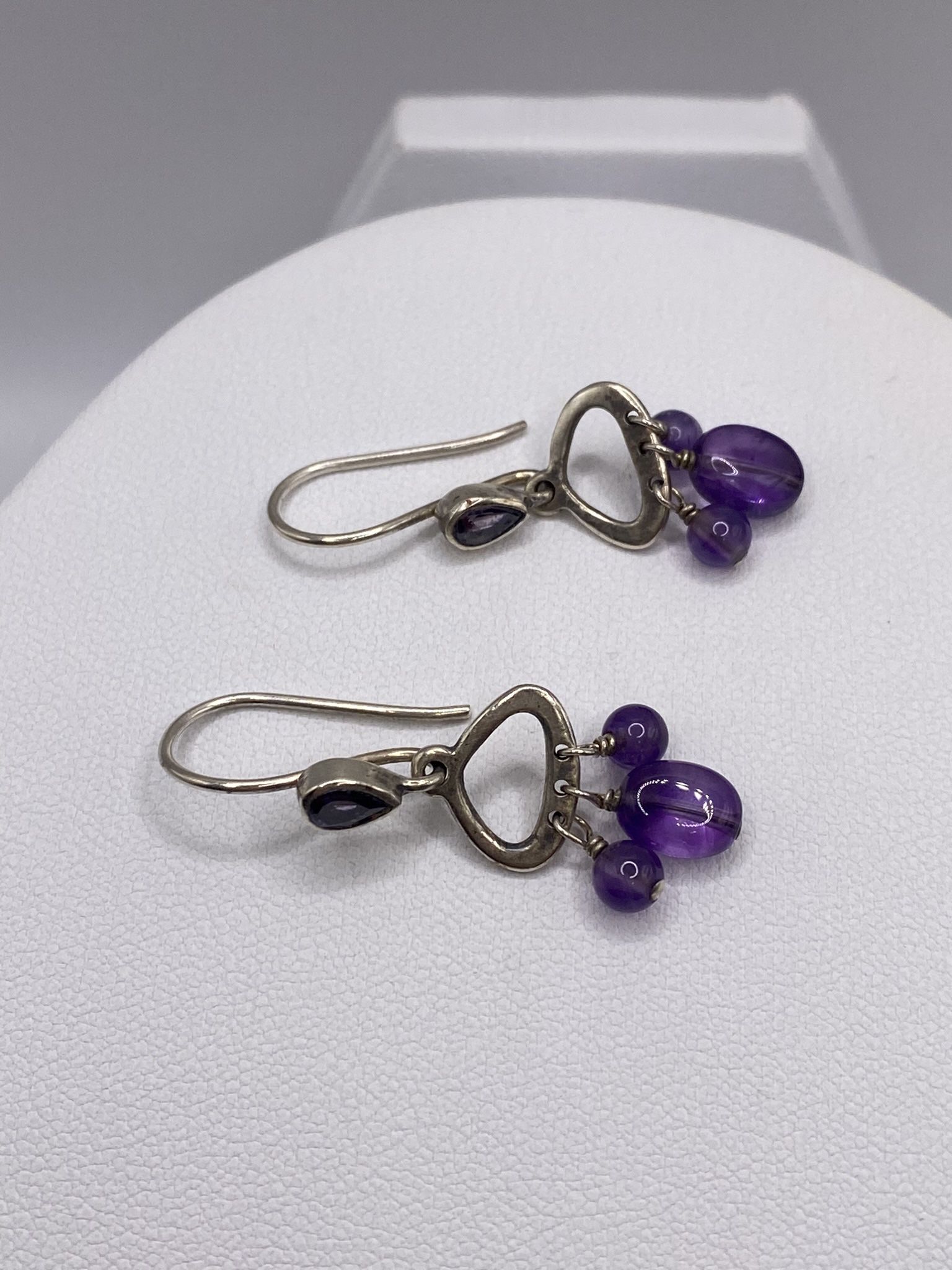925 Amethyst Earrings