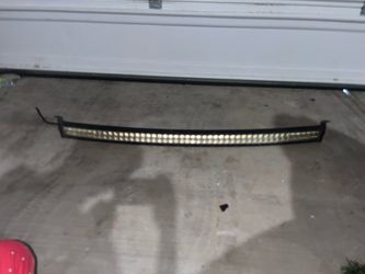 50 inch curved light rail