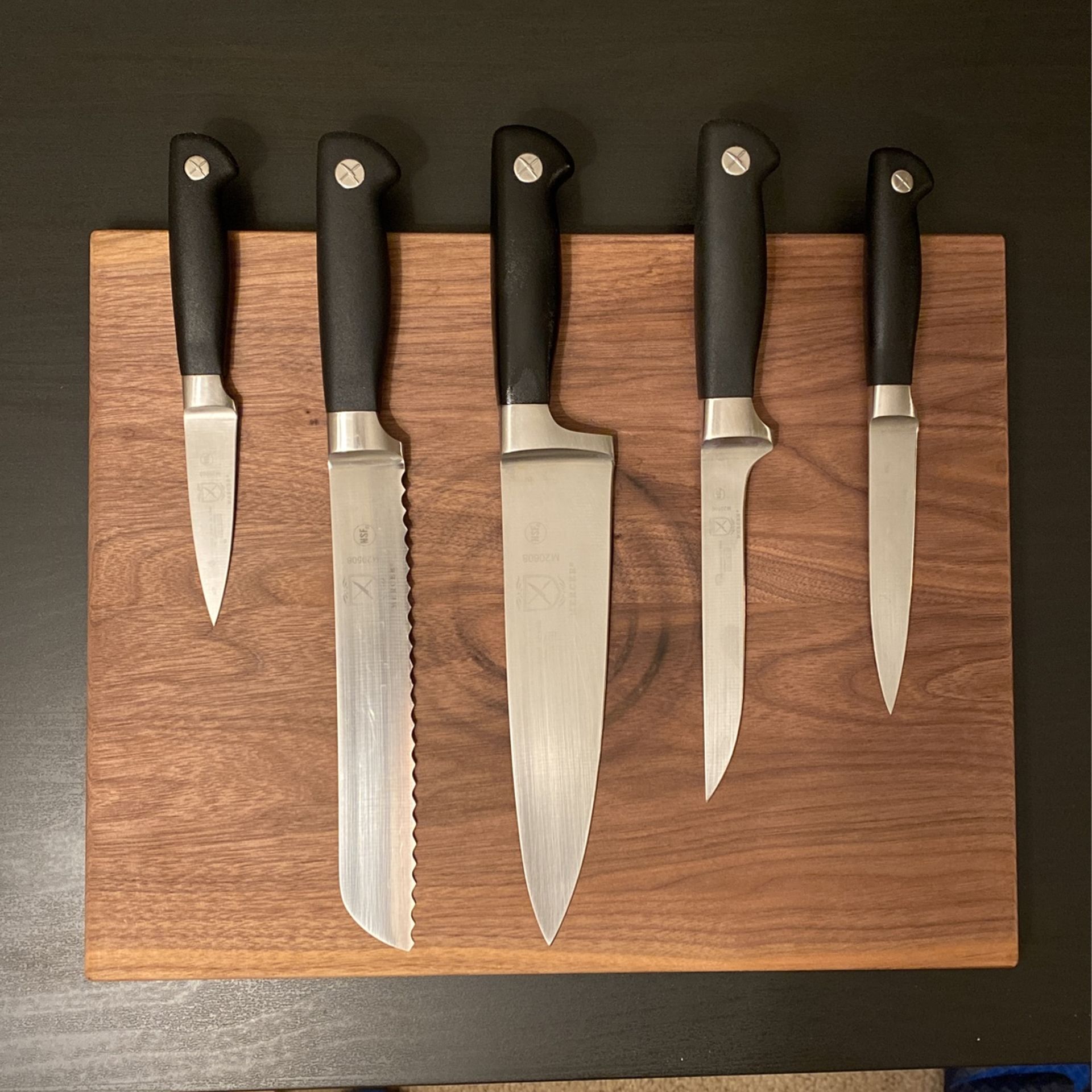 Mercer kitchen knife set