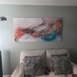 picture in original canvas