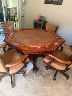 Pocker table and pack man machine