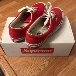 Supreme Vans With Box/Laces