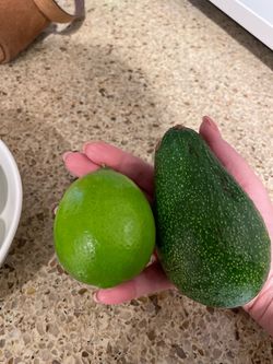 Large Avocados and Limes Pestiside Free