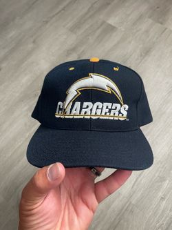 Vintage San Diego Chargers Drew Pearson Old English Snapback Hat