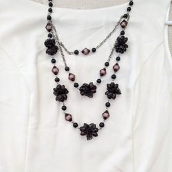 Vintage Necklace, Mystic Flower, For Wedding , Anniversary, Valentine's Day, Only 10% of my original purchase price