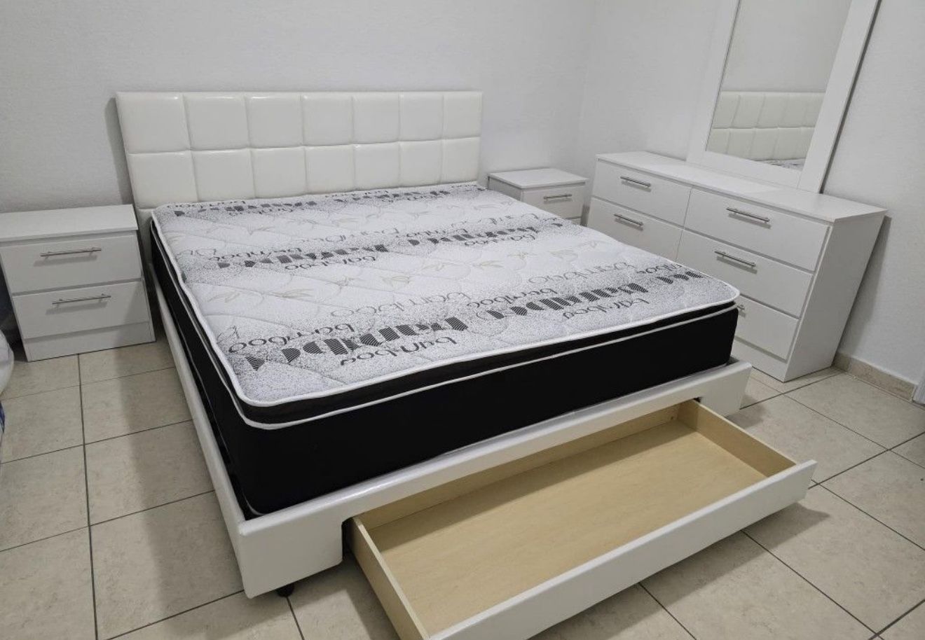 King Bedroom Set With Mattress All New Furniture And Free Delivery