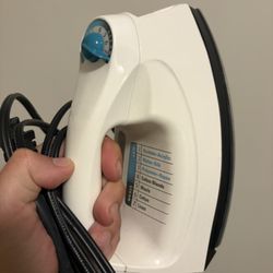 White Steam Iron
