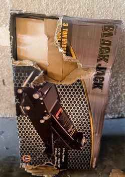 Torin Black Jack 3-Ton Hydraulic Garage Jack - Dual Piston (New in Box)