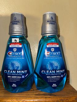 Crest Mouthwash $3 each 16.9 oz.