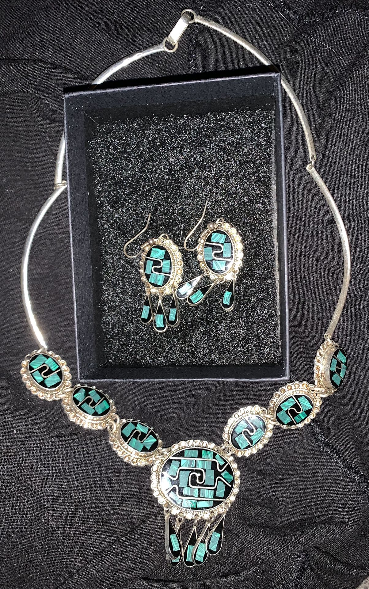 Artisan Jewelry Necklace and earrings