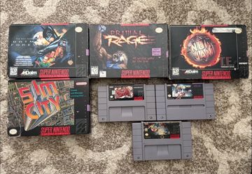 Super nintendo games 50 each