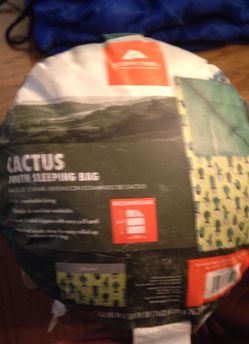 Ozark Trail child's cactus sleeping bag