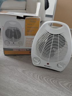 Portable white fan