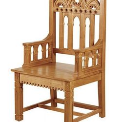 Gothic Celebrant Chair 